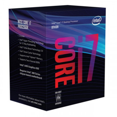 CPU Intel i7 8700k