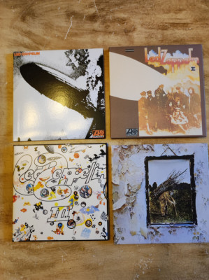 Led Zeppelin 40th Anniversary Mini LP replica CD's Japan