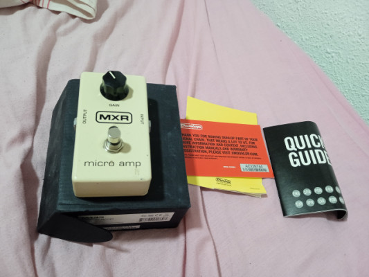 Pedal mxr Micro AMP