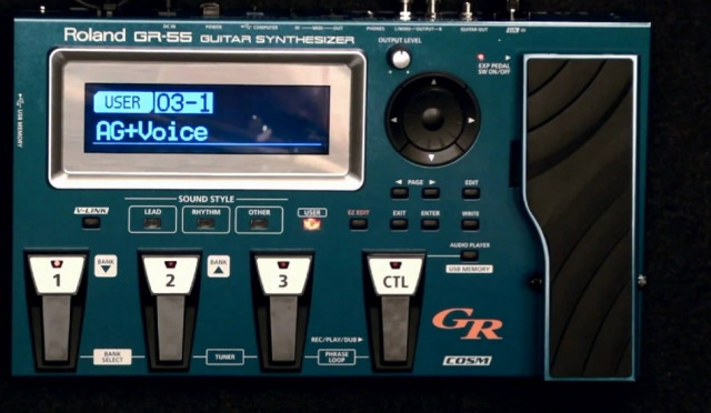 Pedalera MIDI Roland GR 55