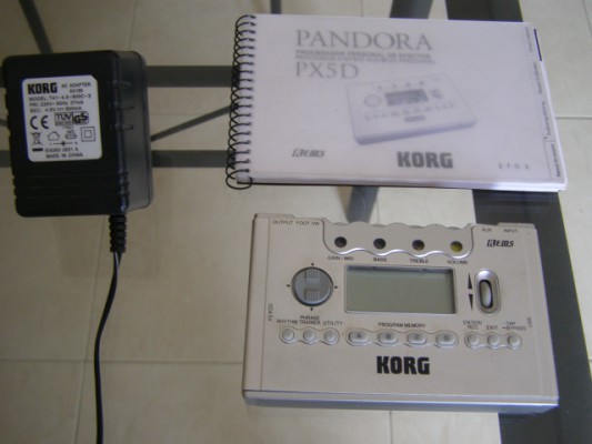 Korg Pandora PX5D (multiefectos guit/bass/interface IOS)