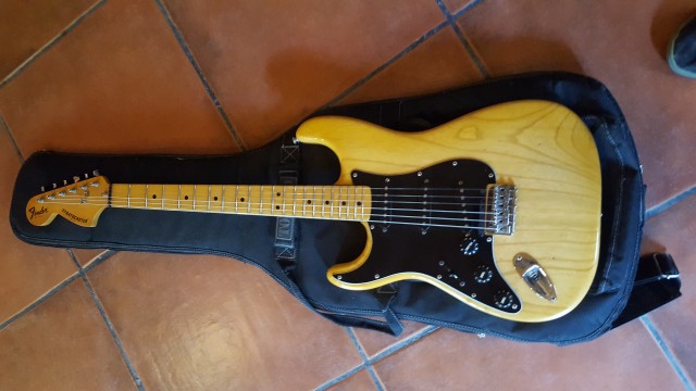 Fender stratocaster 1976 hardtail zurda.