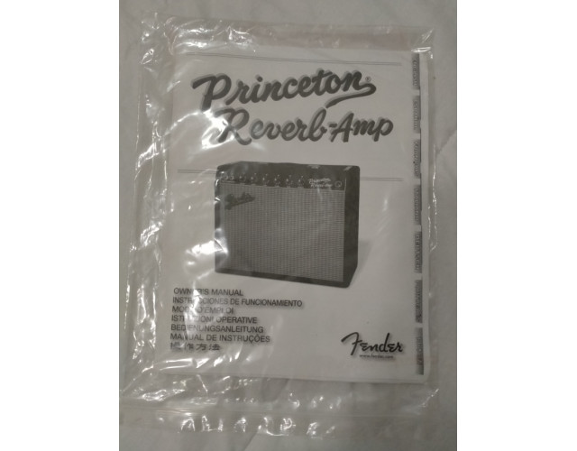 Fender Princeton 65 Reverb - Manual del Usuario