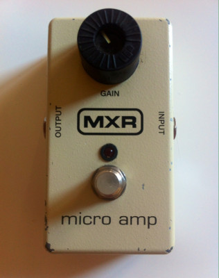 MXR Micro Amp Booster