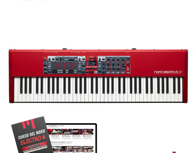 Nord electro 6hp - nuevo y curso gratis