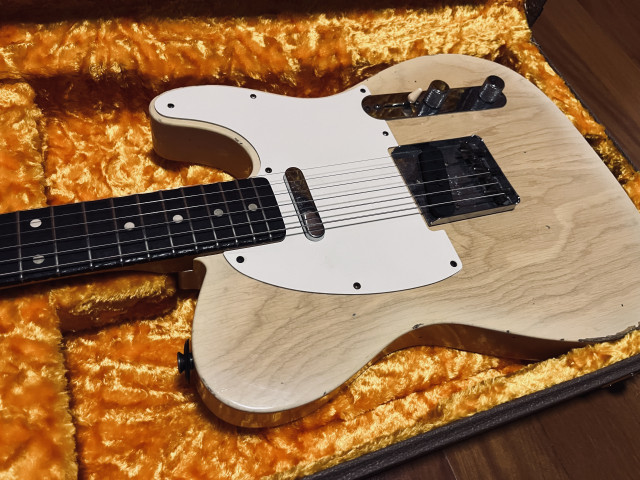 Cambio Fender Telecaster Custom Shop 1960 relic