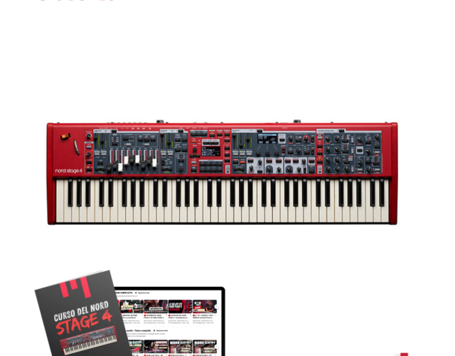 nord stage 4 compact - nuevo + curso gratis