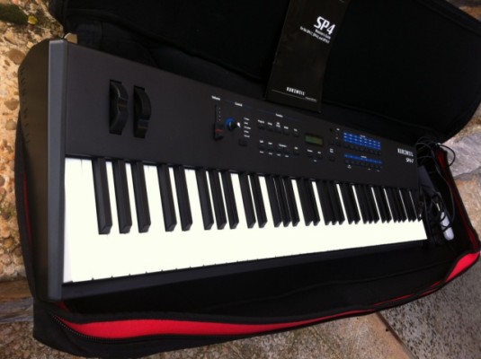 Stage Piano Kurzweil SP4-7 + funda, accesorios y editor pc/mac