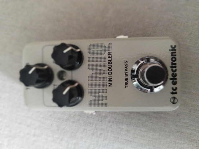 Pedal doblador para guitarra eléctrica MIMIQ mini doubler tc electronic