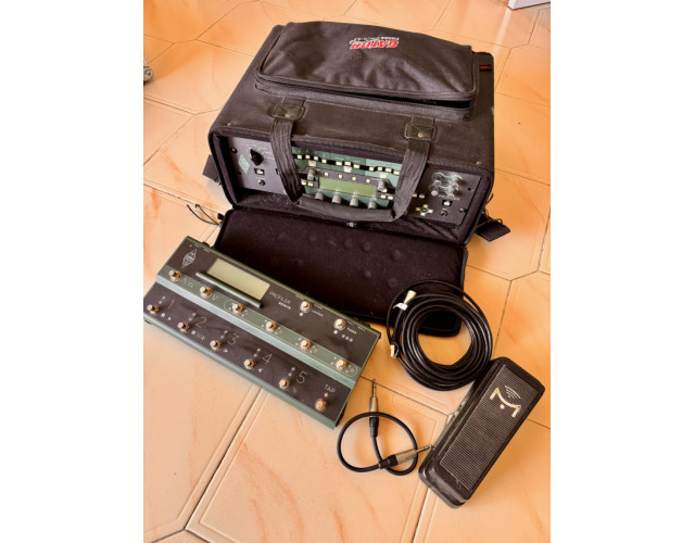 Kemper rack (sin previo), remote, Mision, flightcase y profiles de pago