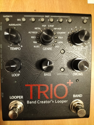 TRiO+Band Creator + Looper + Digitech FS3X footswichX
