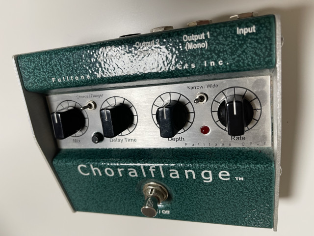 Pedal Fulltone Choralflange CF-1 – Chorus / Flanger Analógico
