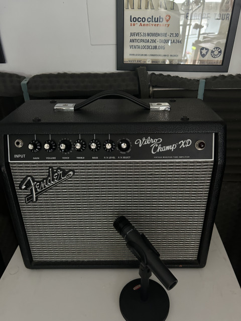 Fender Vibro Champ XD 5wat válvulas