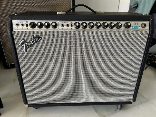 Fender Twin Reverb Silverface VIntage