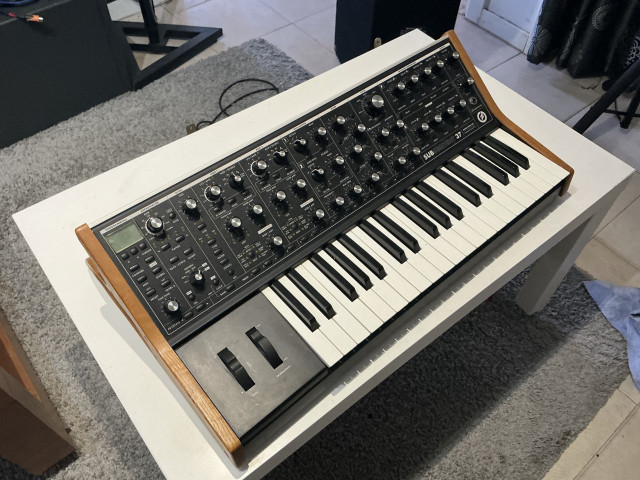 REBAJADO-“Sintetizador analógico Moog Subsequent 37 en estado impecable