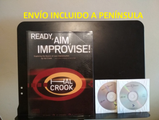 Libro Ready, Aim, Improvise - Hal Crook - Berklee - Envío incluido