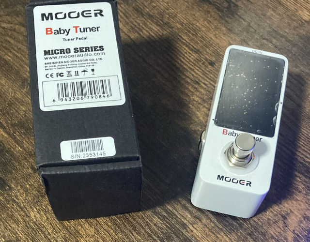 Cambio / Vendo Mooer Baby Tuner