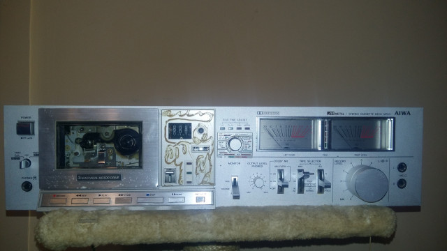 Pletina Deck Cassette Aiwa AD-M700H para reparar, restaurar o recambios
