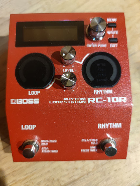 BOSS RC-10R rhythm loop station