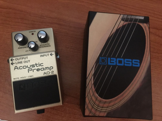 AD-2 acoustic preamp boss
