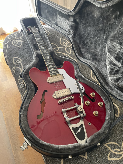 Epiphone Casino Bigsby Red Cherry