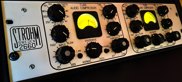 Strohm 2660 Variable-Mu. StereoTube Compressor. 2 Fairchild 660
