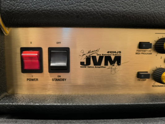 (RESERVADO) Marshall Joe Satriani Cabezal Marshall JVM 410 JS Satriani 100 wats.