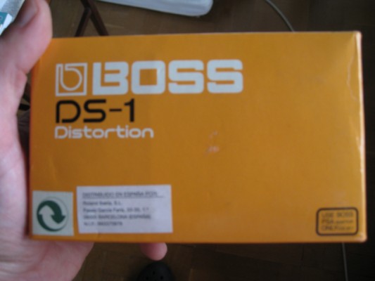 Pedal de distorsión Boss DS-1