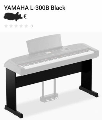 Apoyo Yamaha L300 B Piano