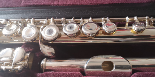 Flauta Travesera Yamaha YFL-471 silver
