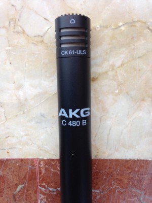 Micrófono AKG C 480B con cápsula CK-61 ULS