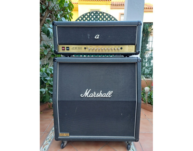 Marshall JCM 900 Cabezal y Pantalla