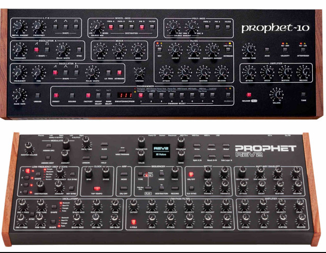 Sequential Prophet 10 Module, Prophet REV2-8 Module, Pro 3, Elektron Digitakt, Oto Machines BIM & BOUM