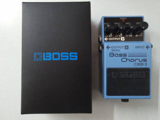 pedal para bajo bass chorus de boss