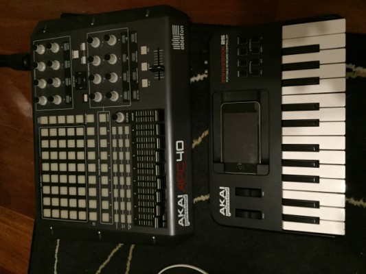 Apc40 +synth station 25+ipod2g