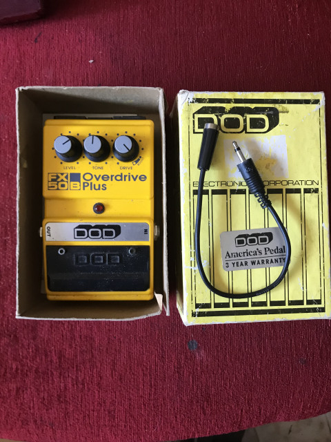 DOD FX-50 B overdrive plus