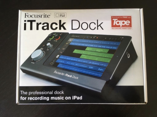 Focusrite iTrack Dock Interfaz Grabación para iPad