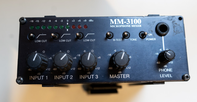Audio design Marenius. Mix MM-3100