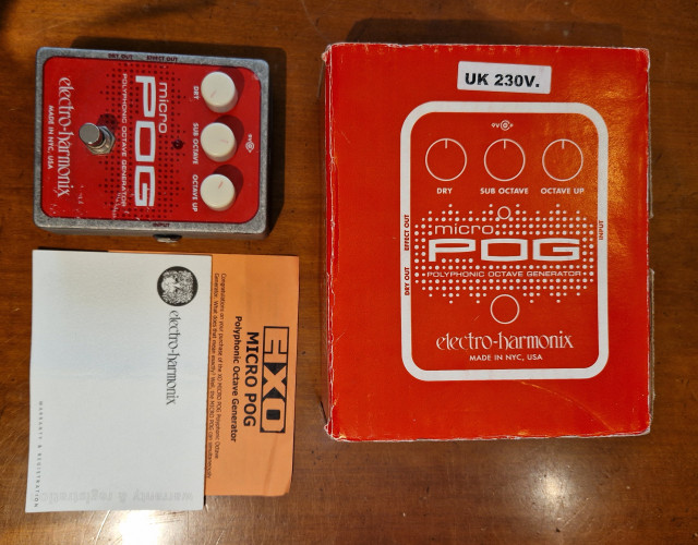 Electro-Harmonix Micro POG Polyphonic Octave Generator