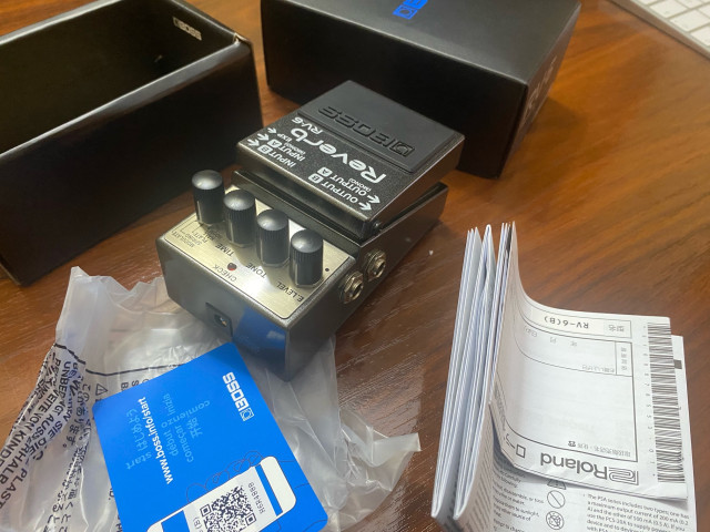 Boss RV-6 Reverb (nuevo)