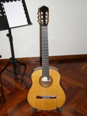 Guitarra clásica de concierto del luthier René Baarslag