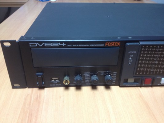 Grabador Fostex DV824 8-Track HDD/DVD Recorder