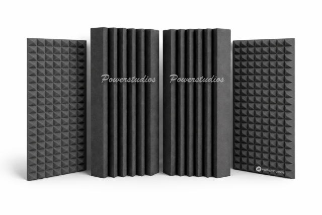Kit promoción 10 paneles acústicos 7cm+4 trampas 100x30x30 nuevos en stock `envío incluido`