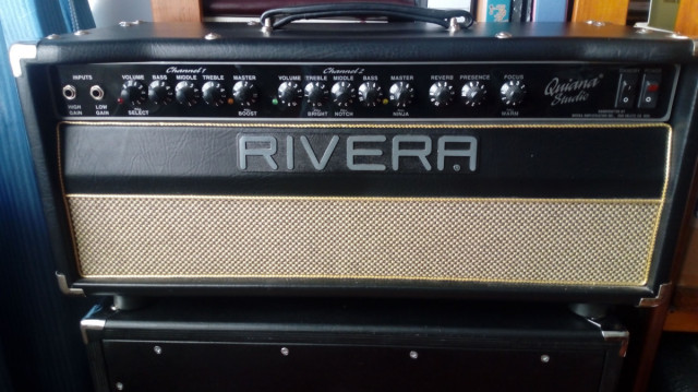 Cabezal Ampli Rivera Quiana 100W Made in U.S.A. x Guitarra