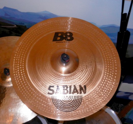 Sabian B8 Effects Pack Cymbal Set: splash de 10" y chino de 18"