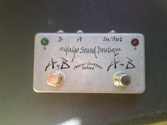 Guitar/Amp Box Selector: A - B o A y B por encargo.
