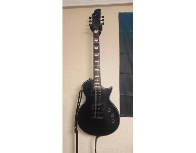 LTD EC-256 Black Satin