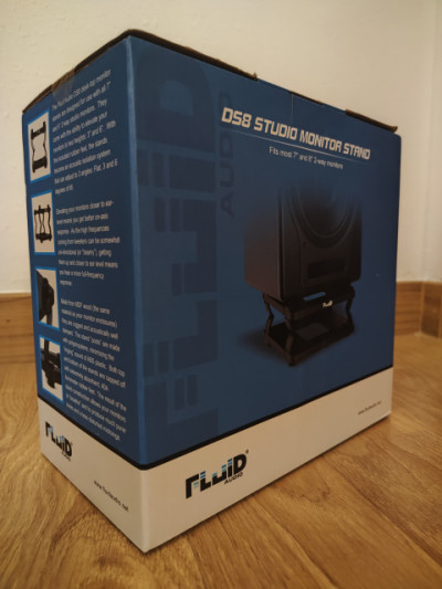 Fluid Audio DS 8, 2 soportes para monitores