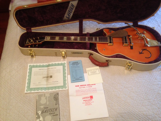 Guitarra Gretsch Chet Atkins serie limitada.