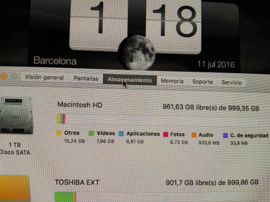 iMac 21 comprado diciembre 2014